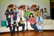 一眾將於「金曲迴響獻愛心慈善晚會」中表演的嘉賓一同出席「Made in Hong Kong」節目訪問。