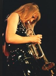 Saskia Laroo is one of the world's few female trumpet players.