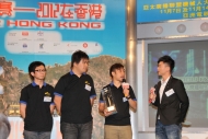 香港專業教育學院（青衣）的學生早前在埃及開羅舉行的亞太廣播聯盟機械人大賽中勇奪季軍。學生們在活動上分享了得獎感受。