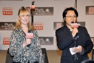 香港電台第四台節目主持人盧迪思(左)及鍾子豪。