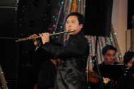 胡永彥的長笛獨奏讓整個音樂會充滿輕鬆歡樂的氣氛。